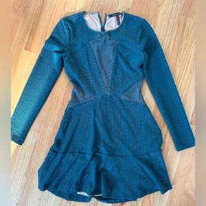 BCBG Green Cocktail Dress